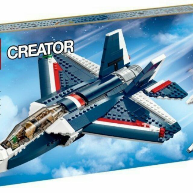 台南 LEGO 樂高 CREATOR 系列 31039 藍色動力噴射機 blue power jet