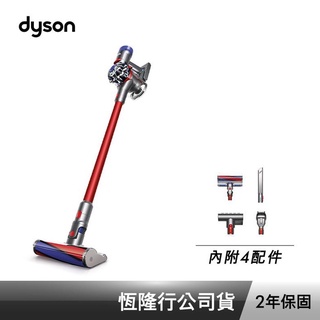 蝦幣5倍送 Dyson SV10 V8 Fluffy + 無線吸塵器 附4吸頭 公司貨