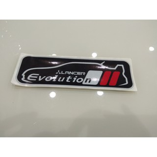 三菱 LANCER EVOLUTION 改裝 FORTIS IO EVO7 EVO8 貼紙 反光 JDM 海拉風 evo