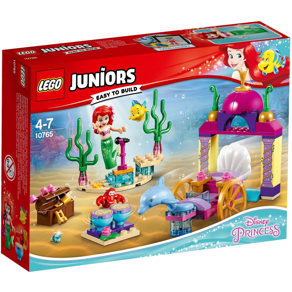 【台中翔智積木】絕版 LEGO 樂高 Junior 10765 Ariel's Underwater Concert