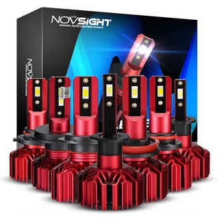 Novsight N11 H4 H7 H11 汽車 LED 大燈轉換套件 60W 10000LM 6000K 白色汽車燈