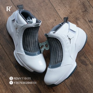 R'代購 Air Jordan 19 Retro MELO Flint Grey 白灰 AQ9213-100