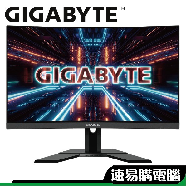 技嘉 G27QC 27型 2K 曲面 165Hz 27吋 電競螢幕 抗藍光