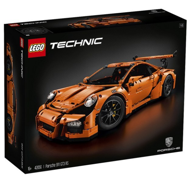 LEGO樂高Technic 42056 Porsche 保時捷 911 GT3 RS 全新原箱完整運輸箱【僅面交】