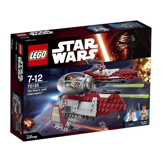 LEGO 樂高 積木 STAR WARS 星際大戰系列 Obi-Wan’s 絕地戰機 75135