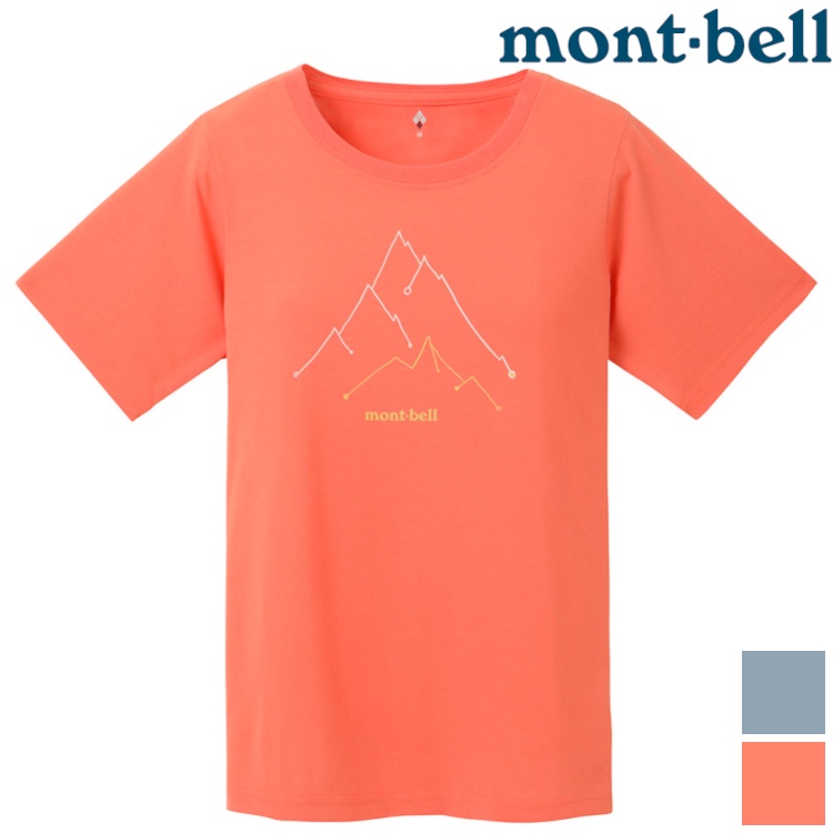 Mont-Bell Wickron 女款 排汗衣/圓領短袖 1114535 PEAK 頂峰 特價款