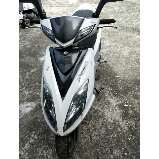 達成拍賣戰將fighter 150 報廢零件車拆賣碼錶把手大燈車手全車殼烤漆殼內裝車台三角台前叉 蝦皮購物