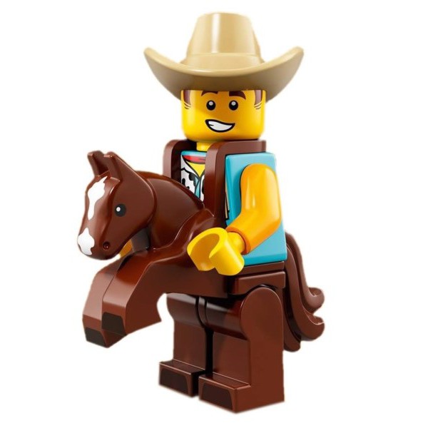 《Brick Factory》全新未拆 樂高 LEGO 71021 西部牛仔 18代Cowboy Costume Guy