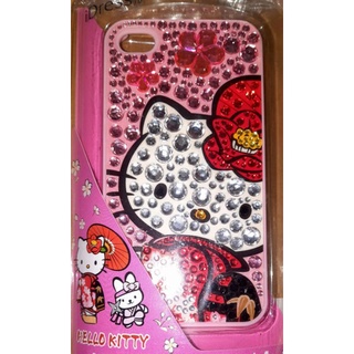 出清!!日本 三麗鷗正品 hello kitty iphone4s 手機殼 保護殼 保護套