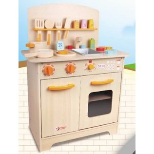 (當日寄)Classic World 德國經典木製廚具組 兒童遊戲廚房組