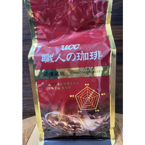 UCC-炭燒風味咖啡豆(454g/包)
