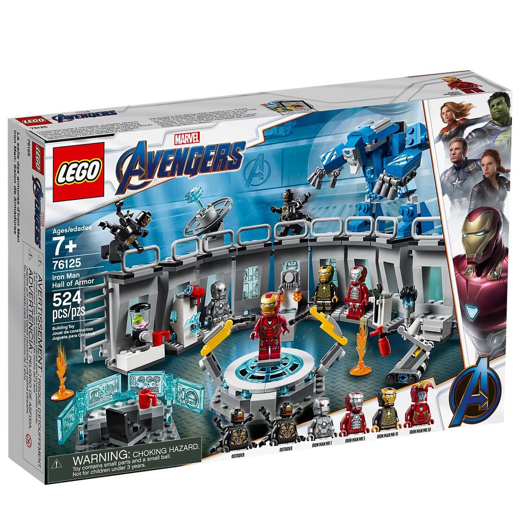 [ 玩樂磚家 ] LEGO 76125 Iron Man Hall of Armour 超級英雄系列