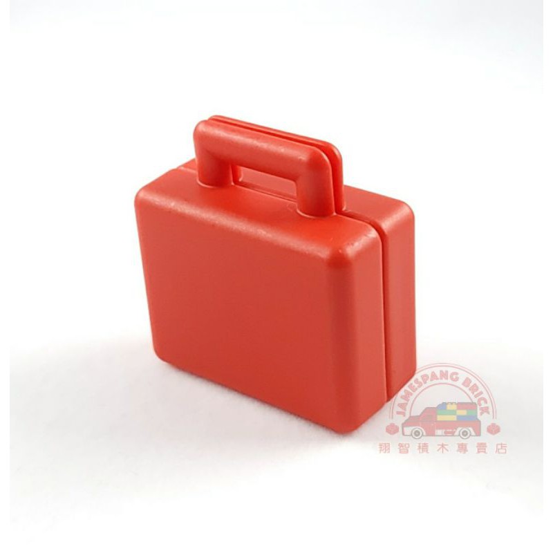 【台中翔智積木】LEGO 樂高 Duplo 得寶 零件補充 紅色 公事包 手提箱 一個
