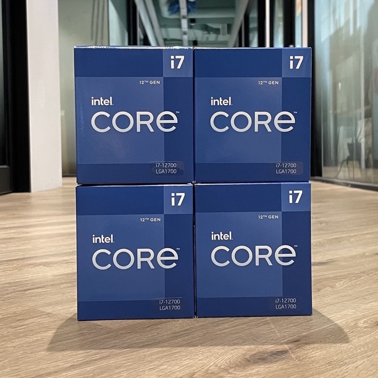 【全新聯強貨】Intel Core i7-12700  12核心20執行緒 12代中央處理器 含內顯 台灣公司貨 3年保