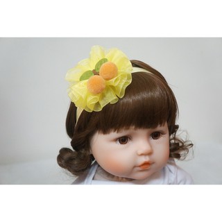 Avondream手創小舖-G4-寶寶兒童幼兒嬰兒髮帶-髮箍髮圈彈性髮帶類 櫻桃