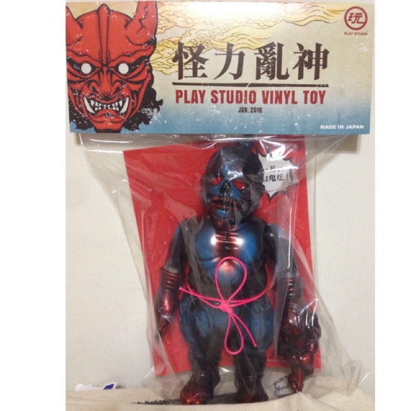 新品PLAY STUDIO 鬼魔人 プレイスタジオ完売品1ソフビ鬼忍 | www