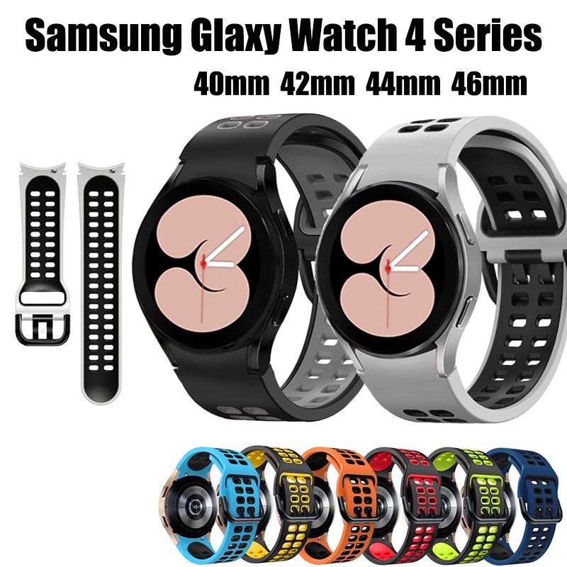 適用於三星 Galaxy Watch 40/42/44/46 毫米替換錶帶的三星 Galaxy Watch 5/4 經典