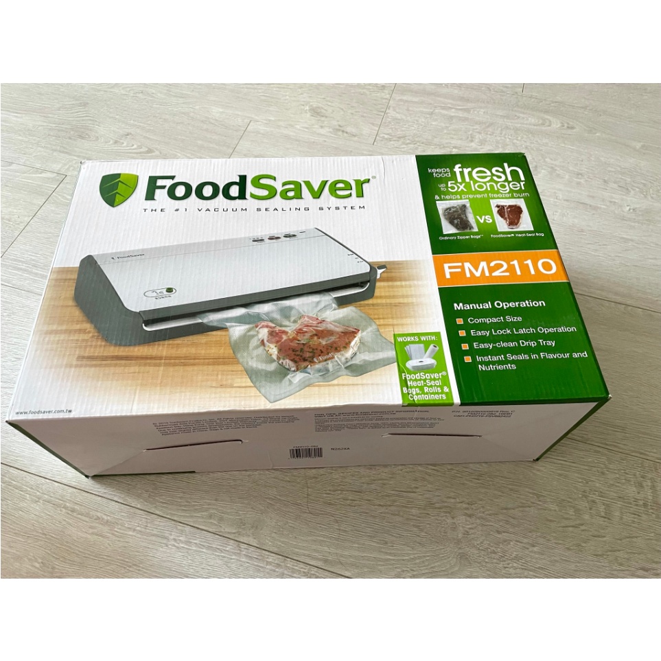 全新 美國FoodSaver-家用真空包裝機FM2110