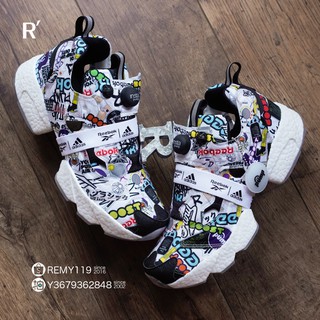 R'代購 Reebok Pump Instapump Fury Boost STICKER CITY G57659 男女