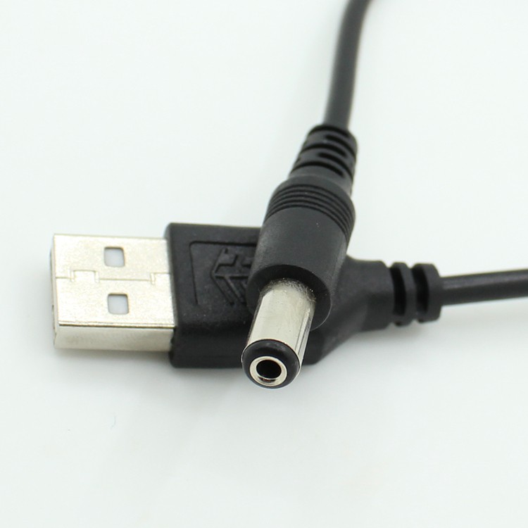 USB轉DC5.5/2.1MM音叉風扇路由器機上盒1A 1米