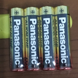 Panasonic大電流鹼性電池 4號電池 全新商品