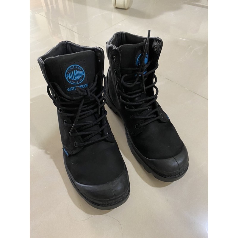 palladium pampa cuff wp lux 藍標 經典防水靴 雨靴 黑色