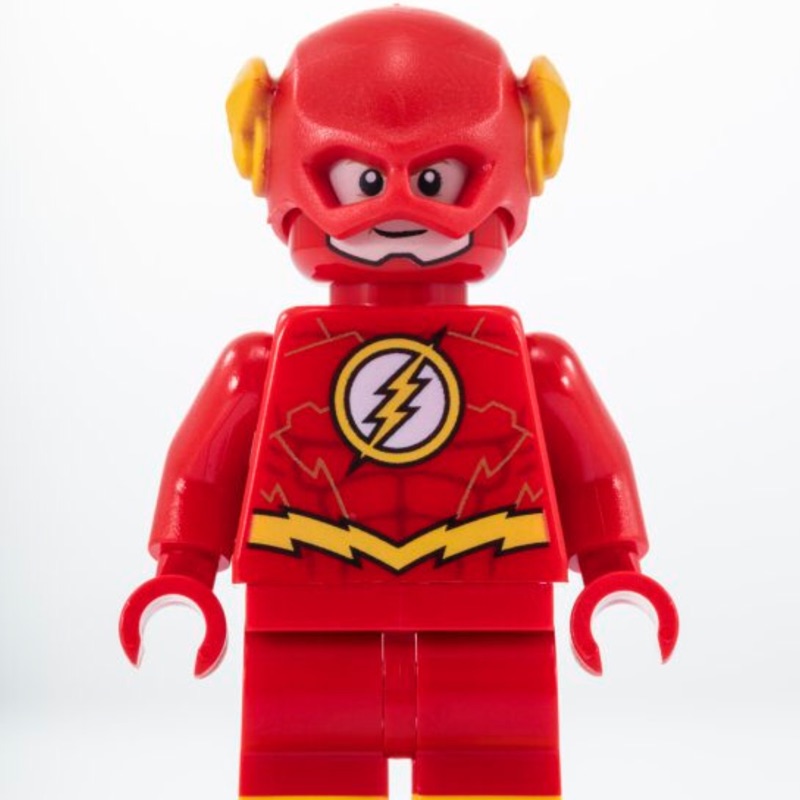 Lego 76117 The Flash 閃電俠人偶拆賣，有火焰配件。全新未組合，非76086版本