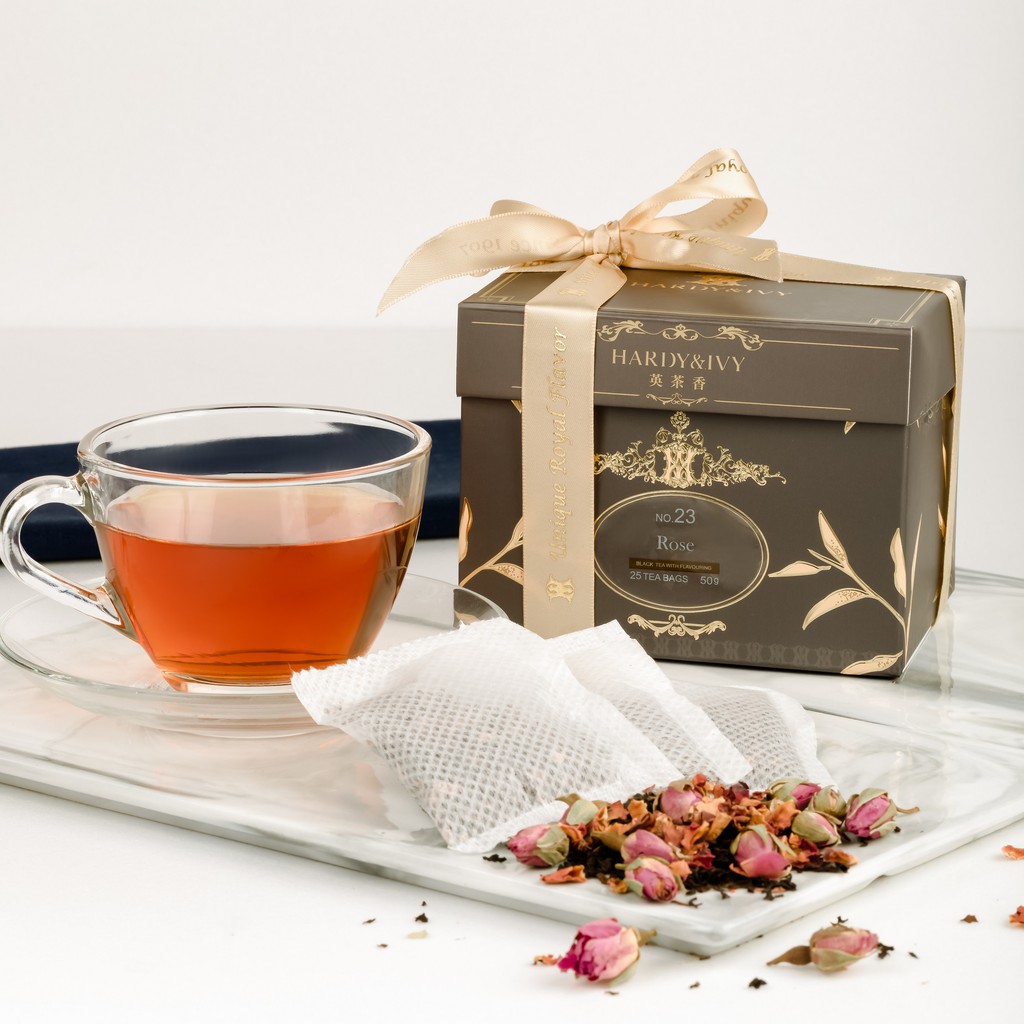 英茶香 玫瑰花紅茶25入大葉裸茶包 蝦皮購物