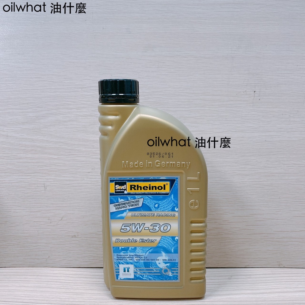 油什麼 萊茵 SWD 5W30 NANO Double ESTER 5W-30奈米雙酯 奈米機油 LL04 229.51