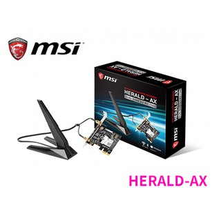 微星 HERALD-AX INTEL AX200NGW WI-FI 6 藍芽 5 PCI-E 無線網路卡