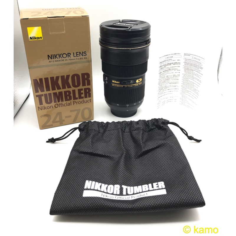 NIKON 24-70mm F2.8 鏡頭杯 內部為不鏽鋼