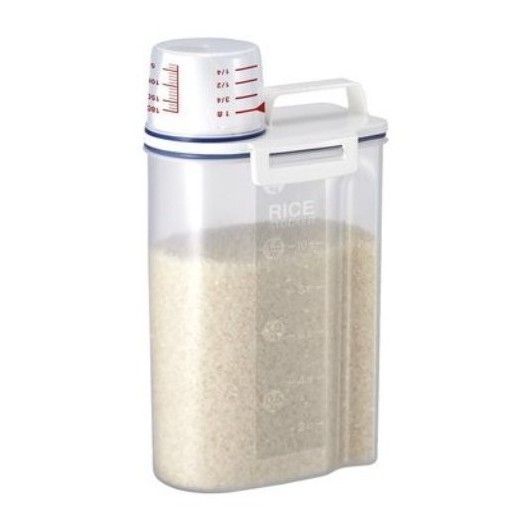 握把式米桶 2KG 日本進口 冰箱米桶 冷藏米桶