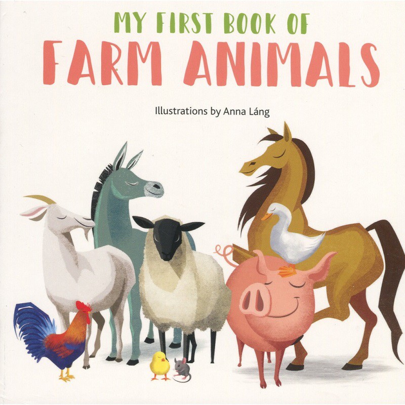 英文童書 My First Book of Farm Animals 農場動物【普克斯閱讀網】