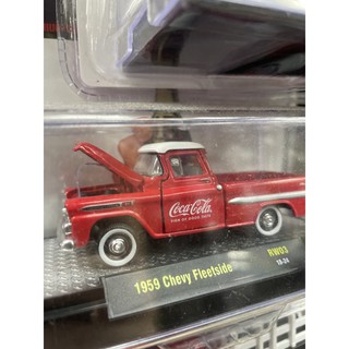《模王》 1/64 M2 可口可樂系列 模型合金車 1959 Chevy fleet side