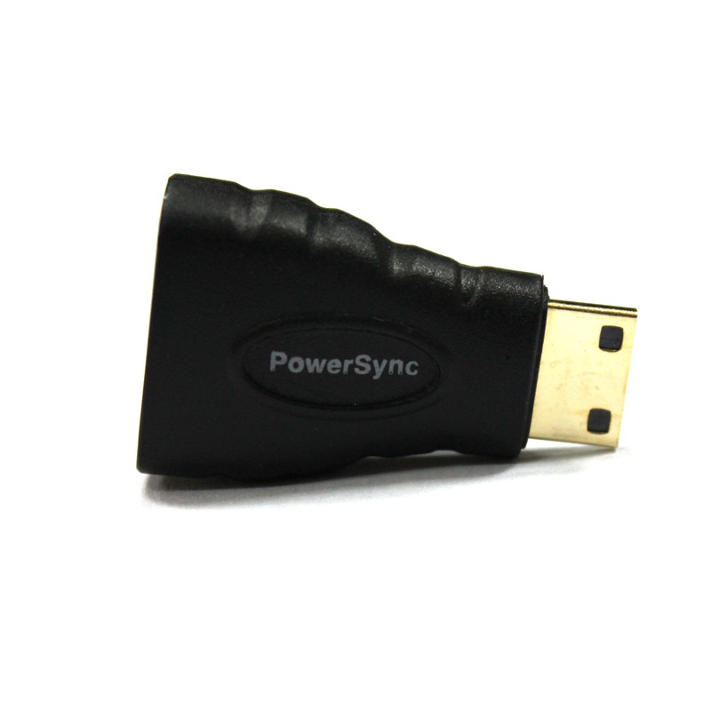 【福利品】群加 PowerSync HDMI-A母轉Mini-C公 轉接頭 (HDMIA-GMNCFM0)