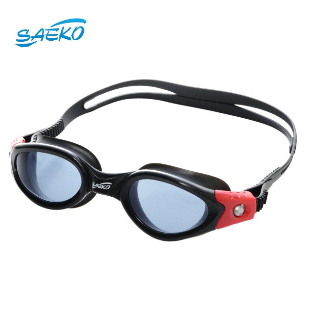 【SAEKO】曲面180度全景大廣角泳鏡 3D服貼眼罩 S50