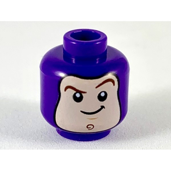 【樂高大補帖】LEGO 樂高 深紫色 巴斯光年臉【6263256/50151/3626cpb2382/10770】