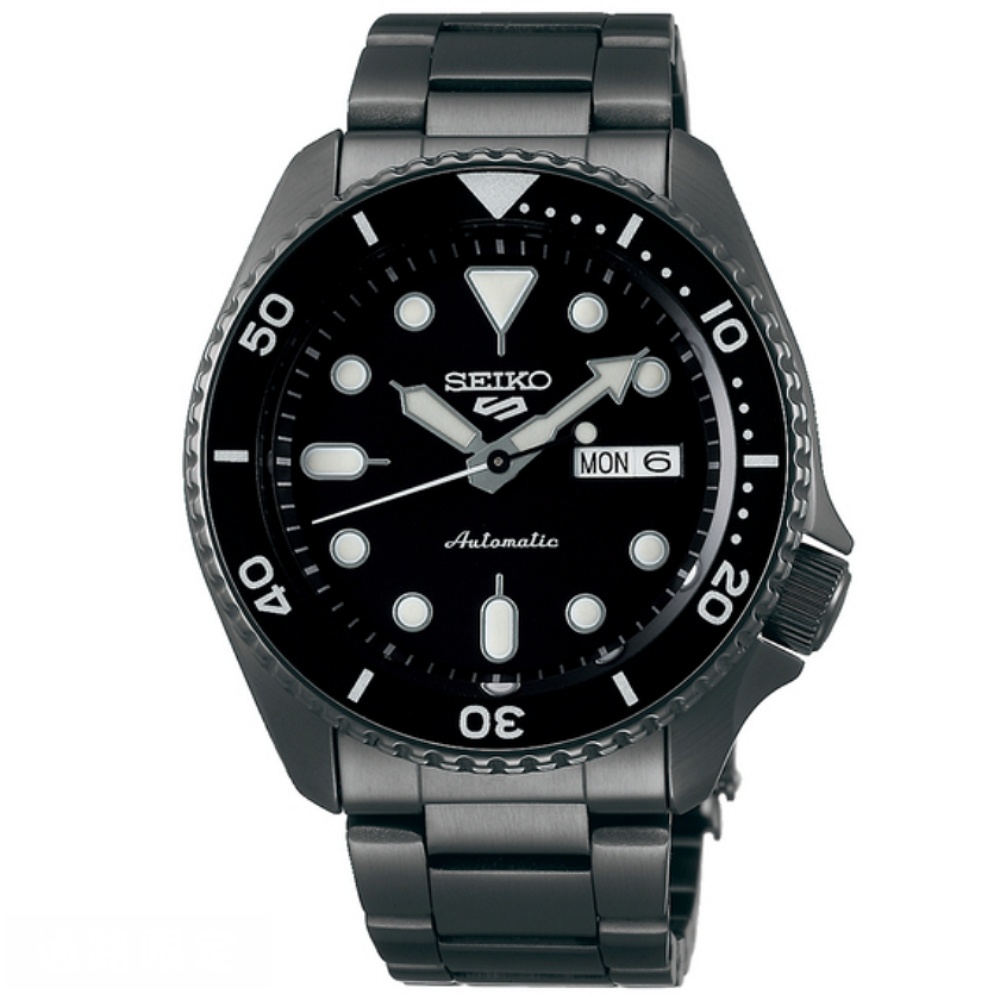 【聊聊甜甜價】SEIKO精工 5 Sports系列 時尚黑機械腕錶(SRPD65K1/4R36-07G0SD)SK042