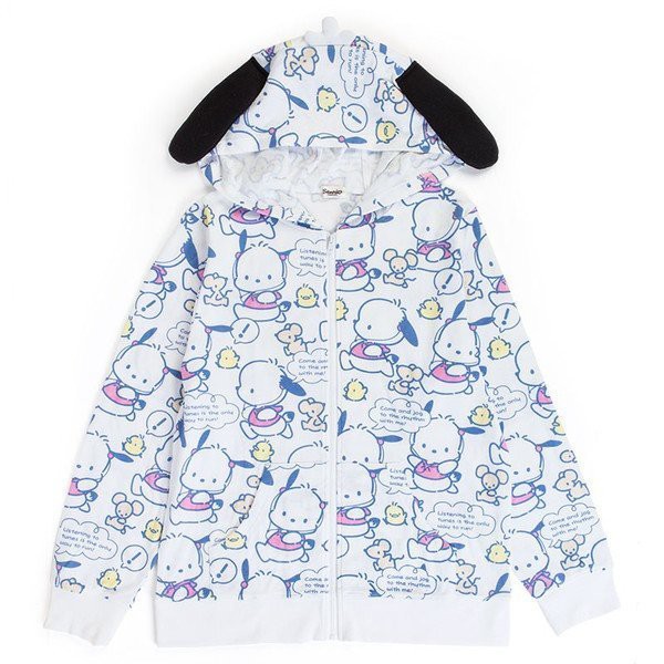 41+ 三麗鷗 SANRIO 帕恰狗 長袖連帽外套 4901610821220