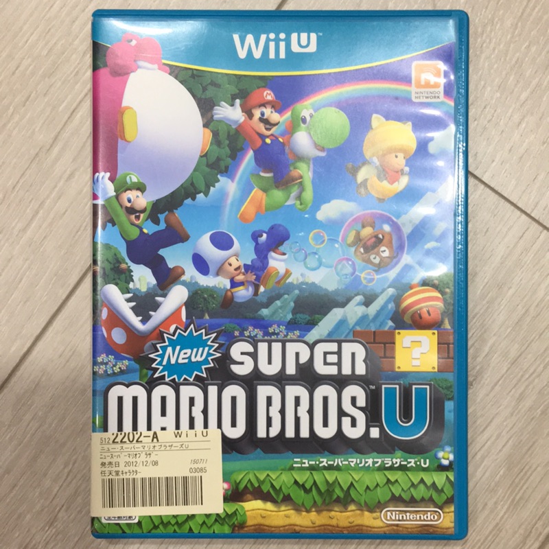 WiiU Wii U 超級瑪莉歐兄弟 U SUPER MARIO BROS. U 日文版