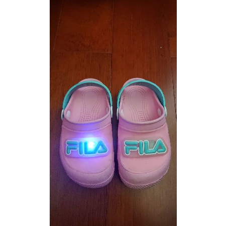 FILA燈鞋涼鞋-女童