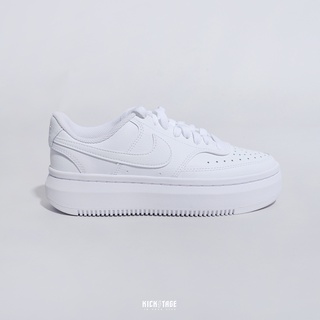 NIKE W COURT VISION 牛奶雪糕 全白 雲朵 增高鞋 小白鞋 休閒鞋 女鞋【DM0113-100】
