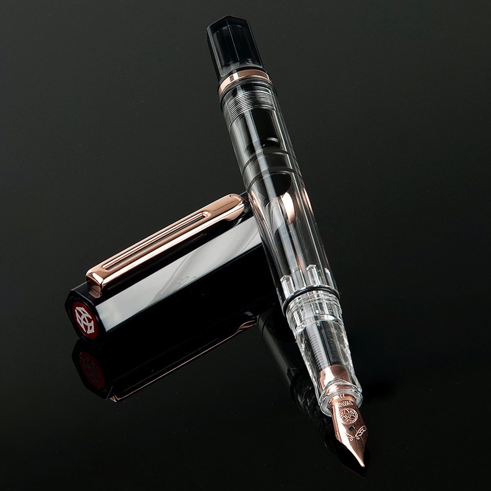 TWSBI 三文堂 ECO RG 透黑玫瑰金 活塞鋼筆