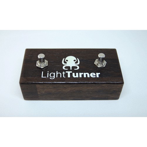 【又昇樂器】Light Turner LT-03 鐵刀木方形 藍芽 無線切換踏板
