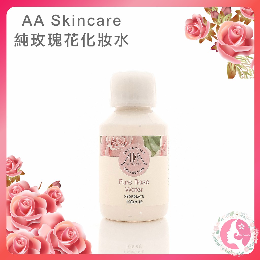 英國aa Skincare 純玫瑰花水rose Water 100ml 蝦皮購物