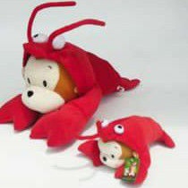 龍蝦猴 蝦侯娃娃 龍蝦娃娃 50cm 大蝦子娃娃陳金鋒 蝦子抱枕 猴子生日禮物 情人節 聖誕