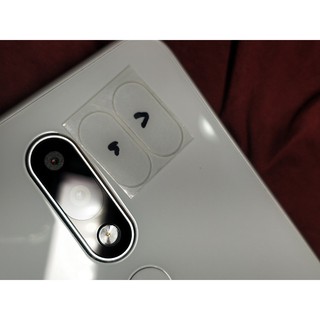 【9H鏡頭貼專用】9H硬派帝國 諾基亞鏡頭 NOKIA X5 / 5.1 PLUS 8.75x18.5mm