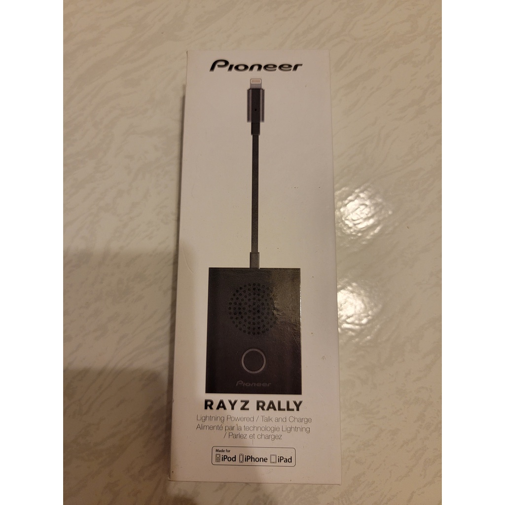 [Apple獨家提供] Pioneer Rayz Rally Lightning 供電會議揚聲器 - 太空灰