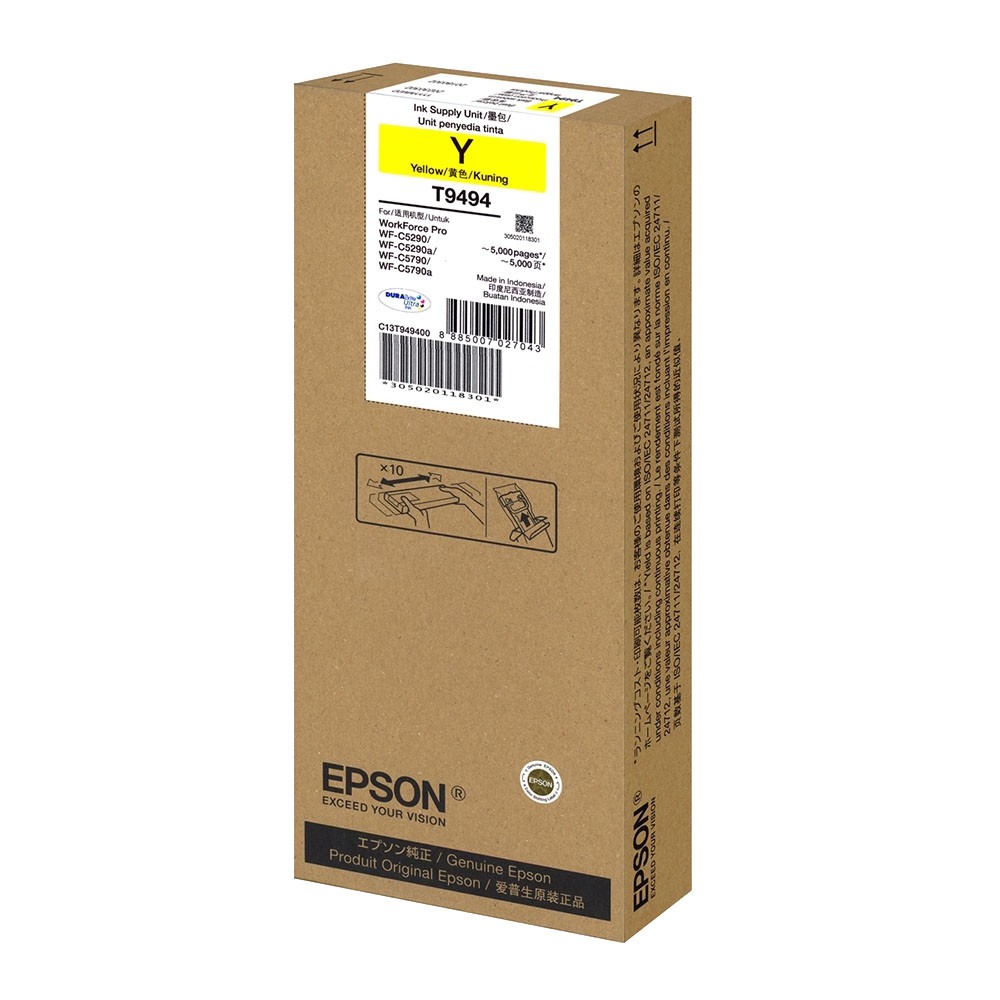 EPSON C13T949400 T949400 黃 原廠墨水匣 適用WF-C5290/WF-C5790