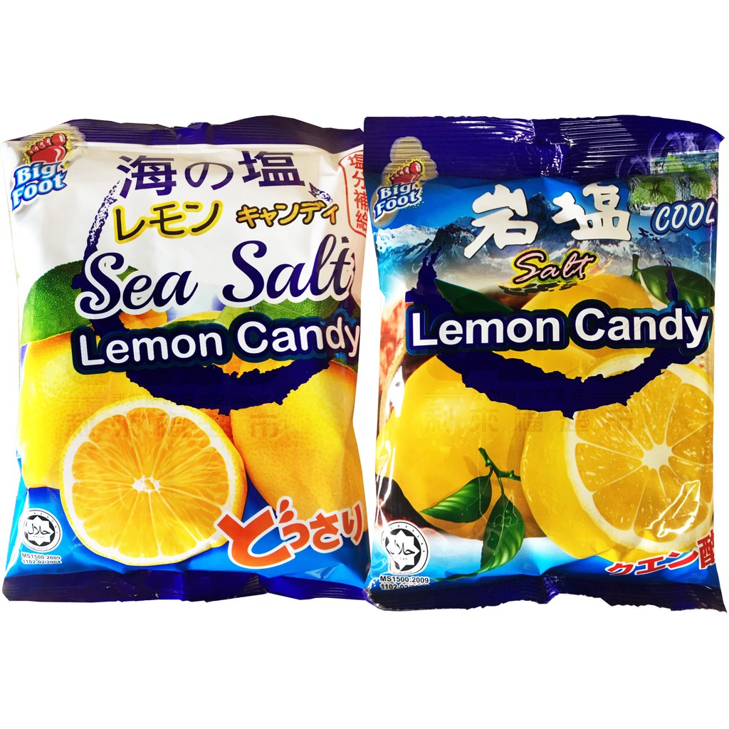 【利來福】BF．海鹽檸檬糖150g／薄荷岩鹽檸檬糖138g 檸檬糖 糖果 薄荷糖 檸檬 薄荷 糖 甜糖
